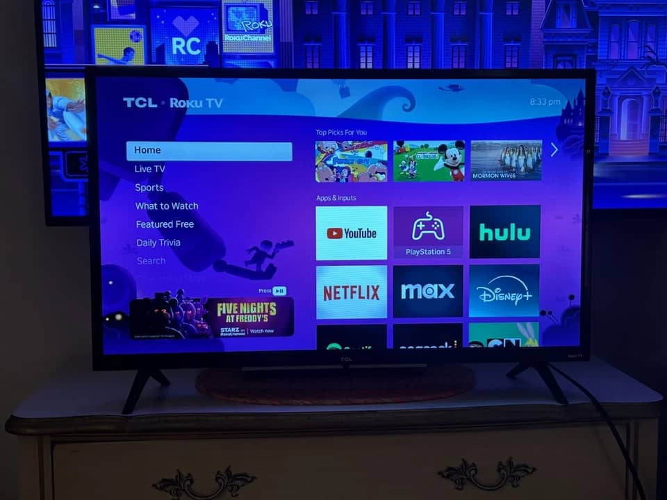 TCL 32s331 TVs New Black