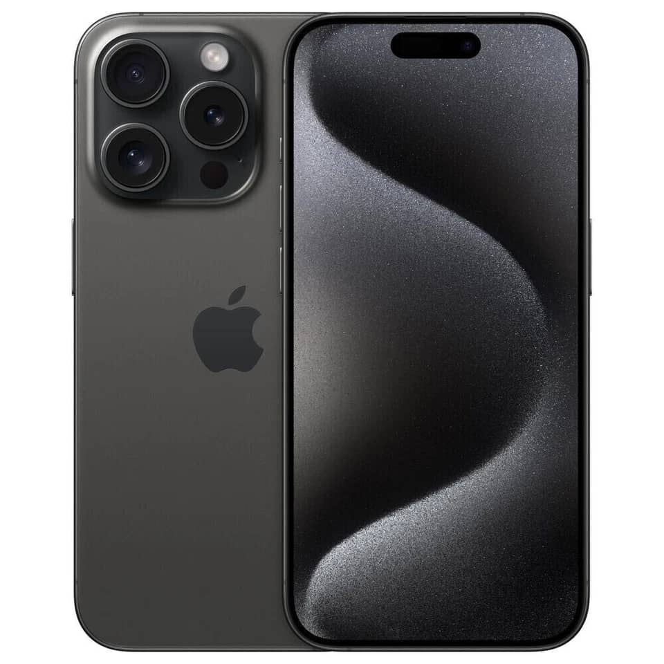 Apple iPhone 15 Pro Cell Phones Black 128G New Unlocked