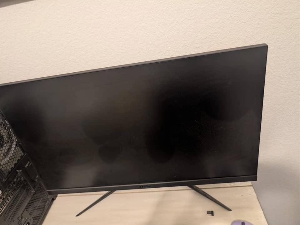 MSI Optix G272 Monitors New Black