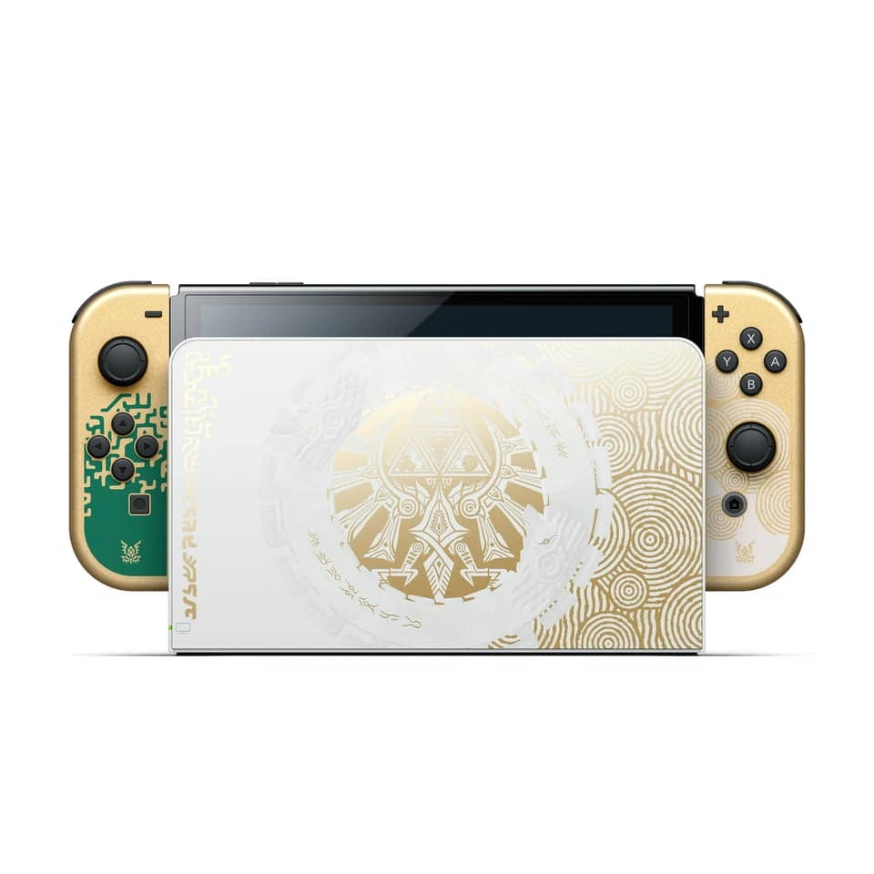 Nintendo Switch OLED Video Game Consoles New Blue