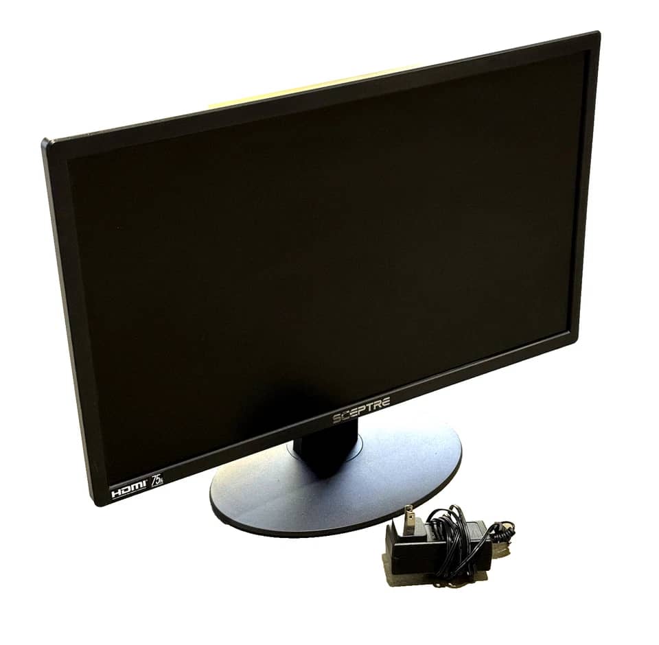 Sceptre E229W Monitors New Black