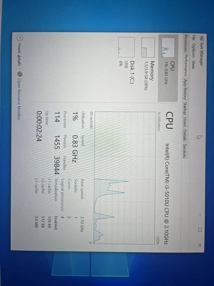 Dell XPS 13 9345 Computers Used - Good 128GB 4GB