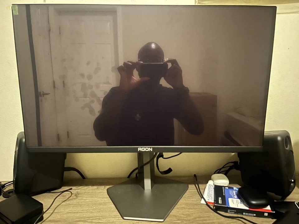 AOC AG276QZD2 Monitors For parts or not working Black