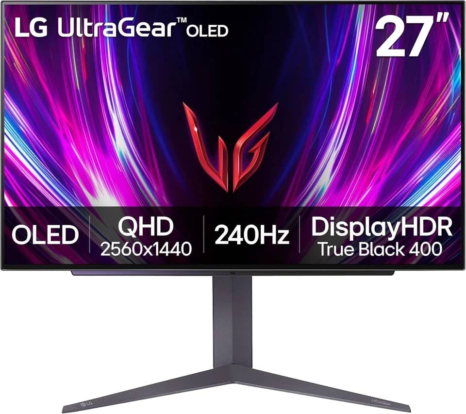 LG 27GS93QE Monitors Open-Box Excellent Black