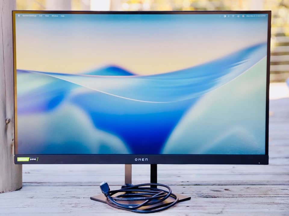 HP OMEN Monitors New Black