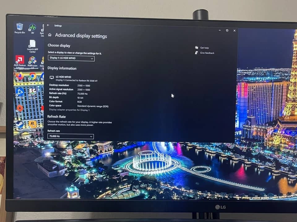 LG 29WL500 Monitors Used - Good Black