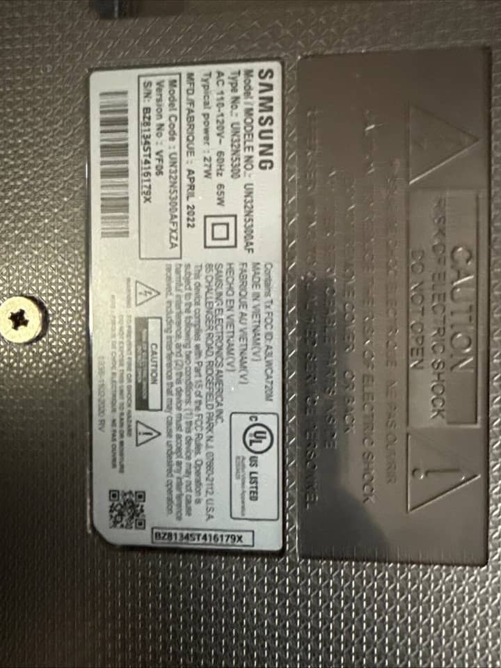 Samsung 690U TVs Used - Good Black