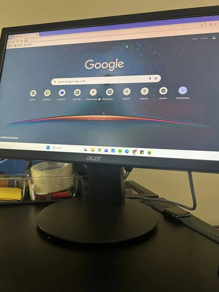 Acer K202Q Monitors New Black