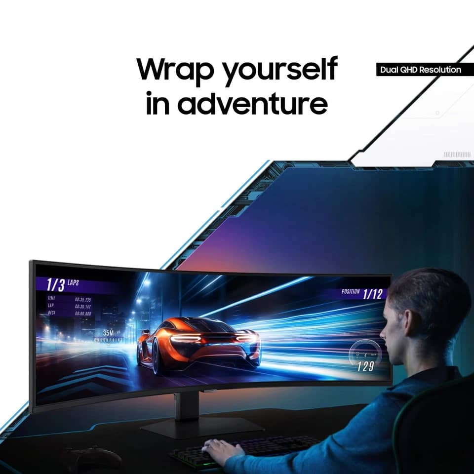 Samsung Odyssey G9 Monitors New Black