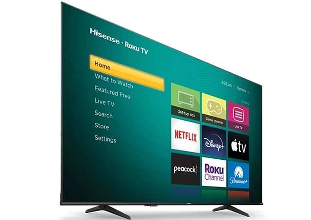 Hisense 65R6E4 TVs New Black