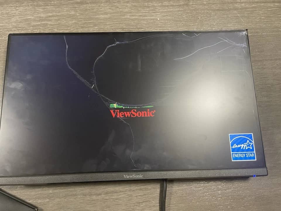 ViewSonic VA2456A-MHD_H2 Monitors For parts or not working Black