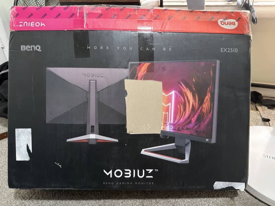BenQ EX2510 Monitors Used - Good Gray