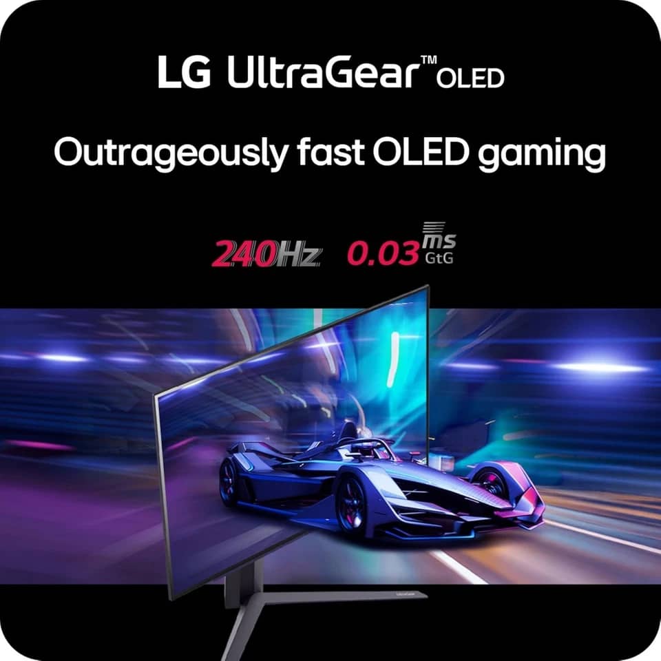 LG 27GS93QE Monitors Open-Box Excellent Black