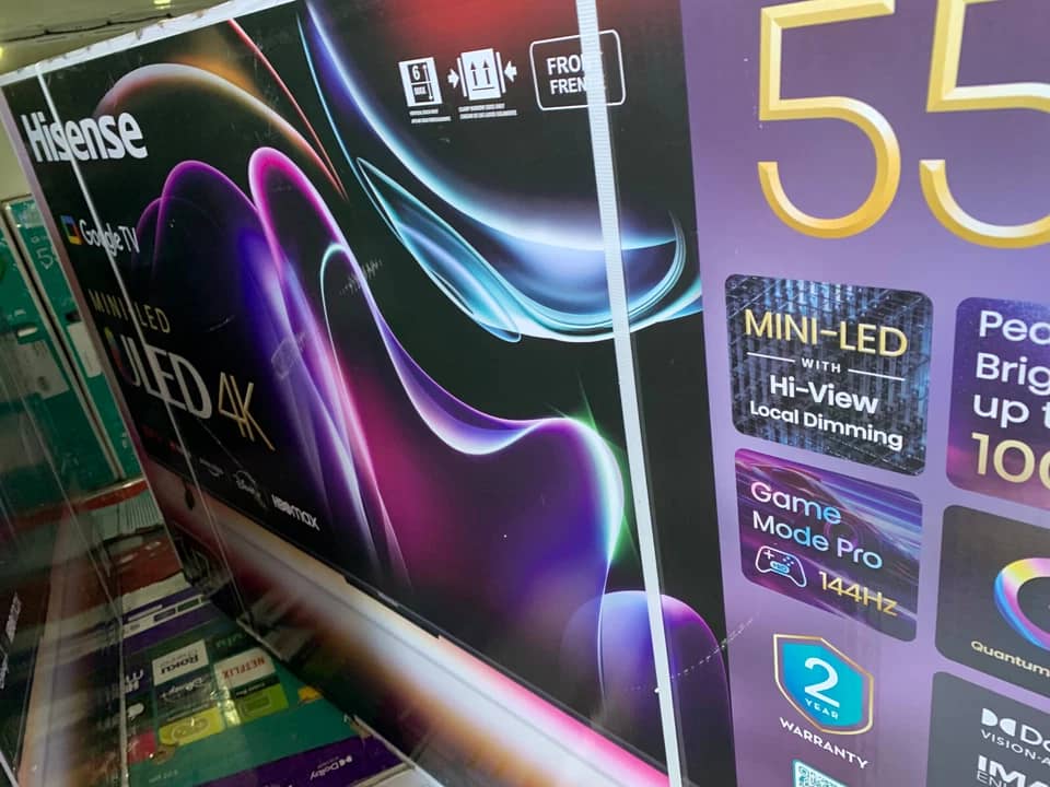 Hisense 55U7K TVs Open-Box Excellent Black