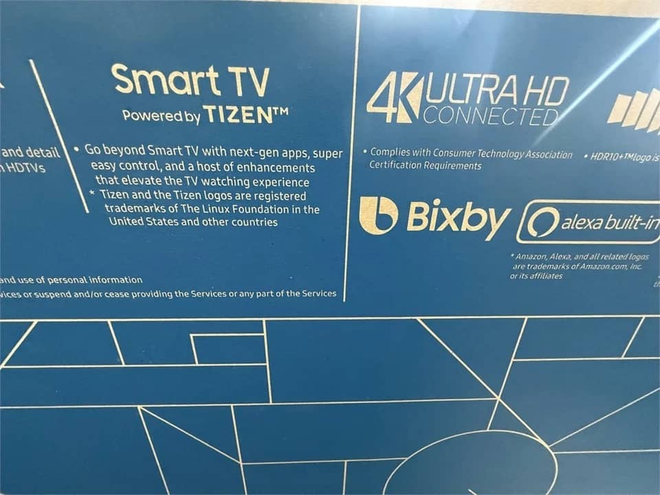 Samsung QN85B TVs Open-Box Excellent Black