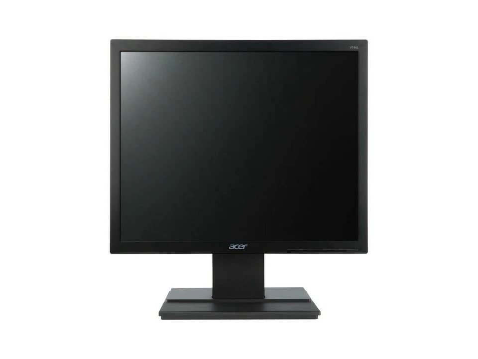 Acer V196L Monitors New Black