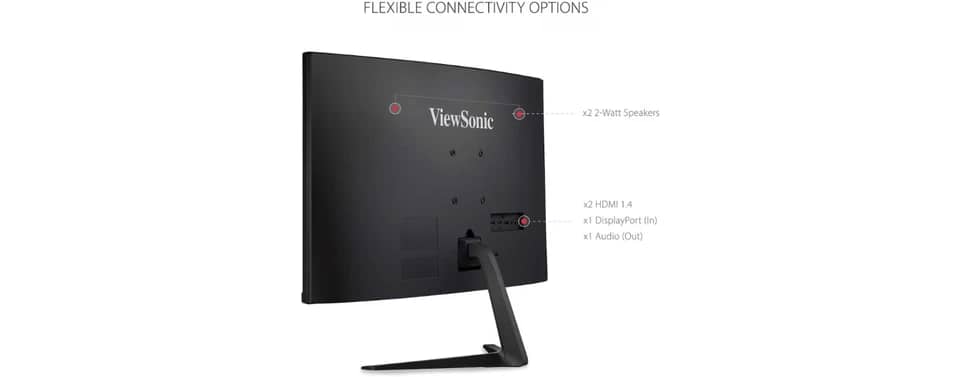 ViewSonic VX3218-PC-MHD Monitors New Black
