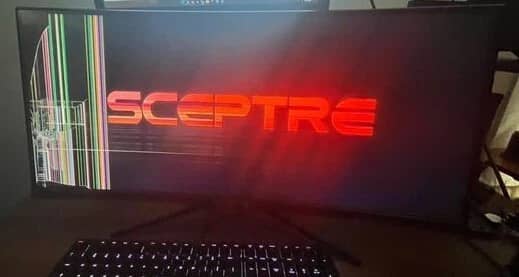 Sceptre C305B Monitors New White