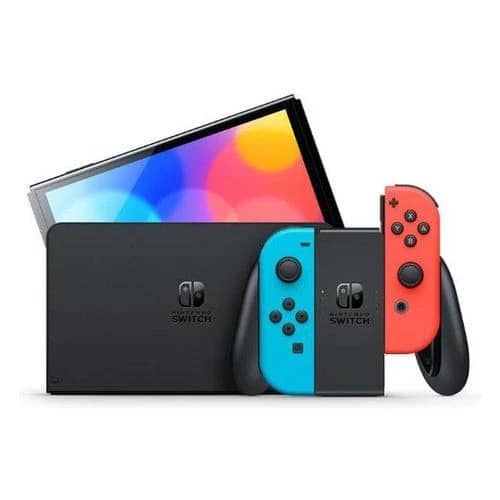 Nintendo Switch OLED Video Game Consoles New Blue