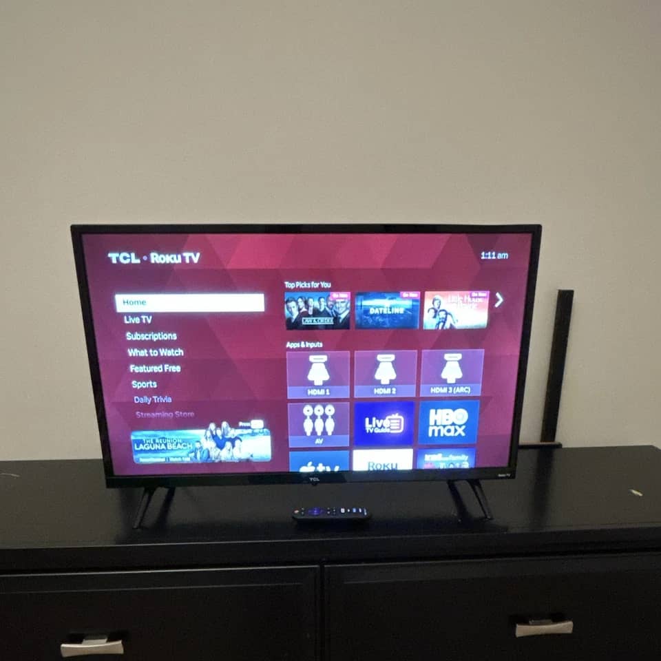 TCL 32s331 TVs Refurbished - Excellent Black