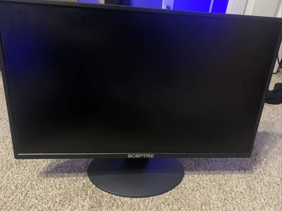 Sceptre E249W Monitors New Black
