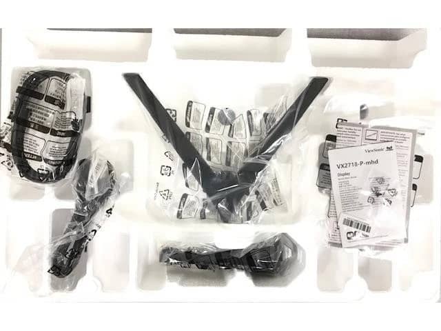 ViewSonic VX2718-P-MHD Monitors Refurbished - Excellent Black