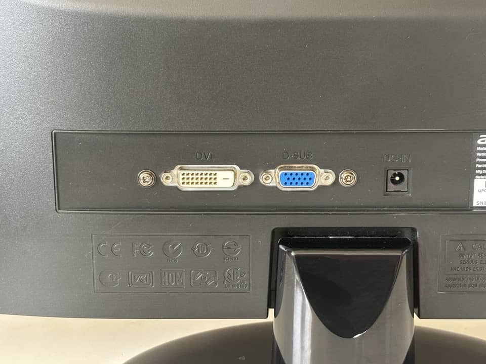 Acer S230HL Monitors Used - Good Black