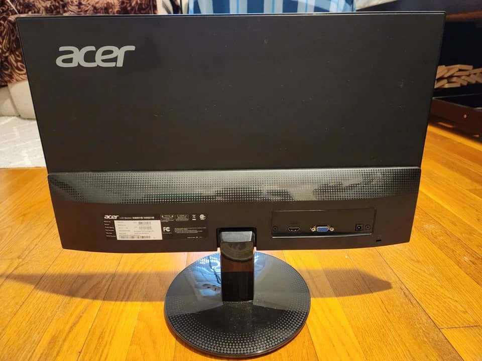 Acer SB220Q Monitors New Black