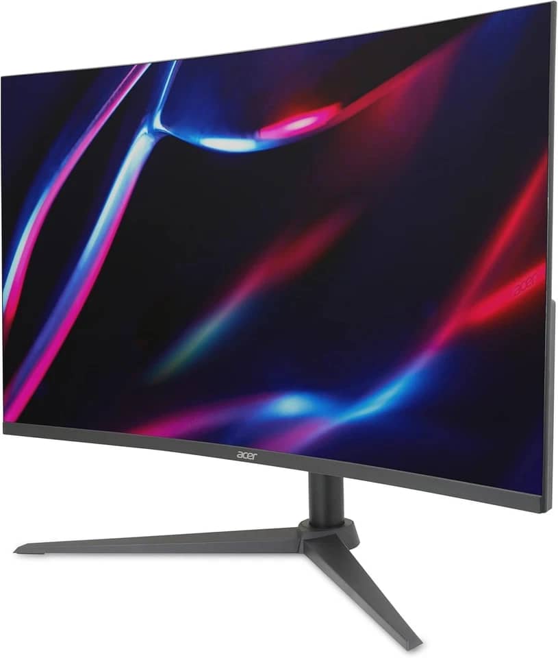 Acer XZ320QU Monitors New Black