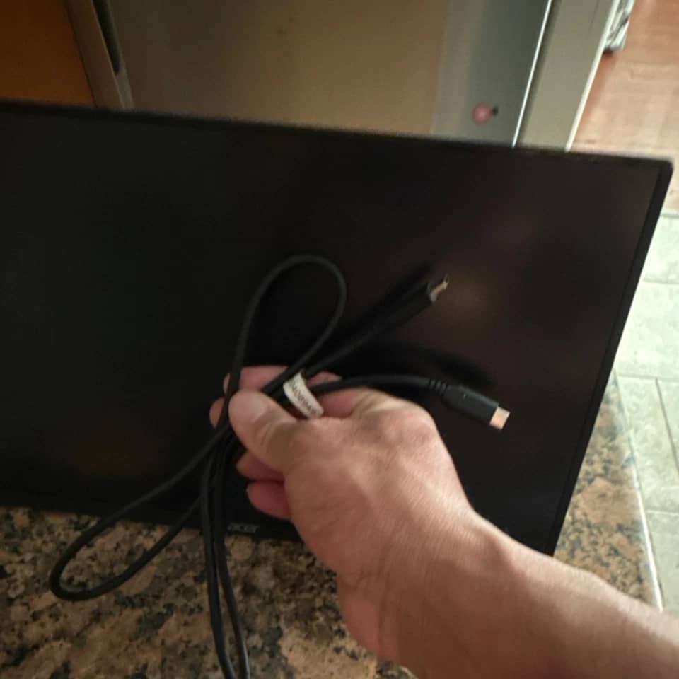 Acer PM161Q Monitors New Black