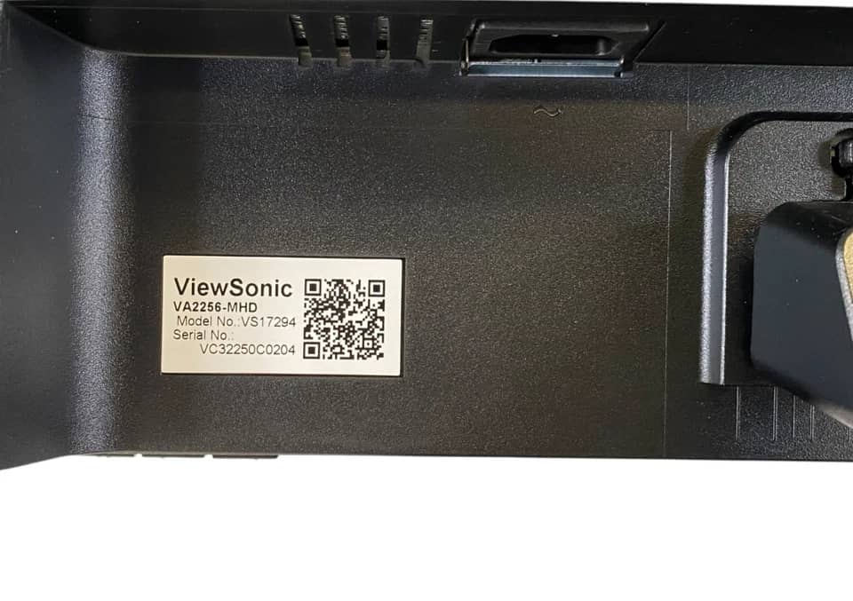 ViewSonic VA2256-MHD Monitors New Black