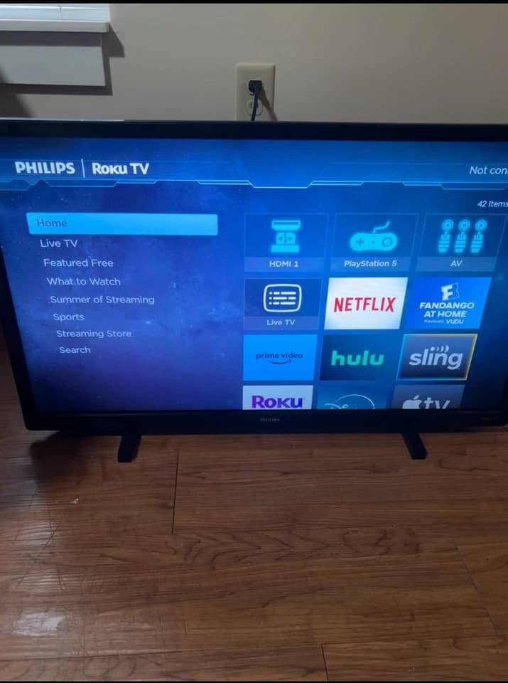 Philips 32PFL4664/F7 TVs Used - Good Black