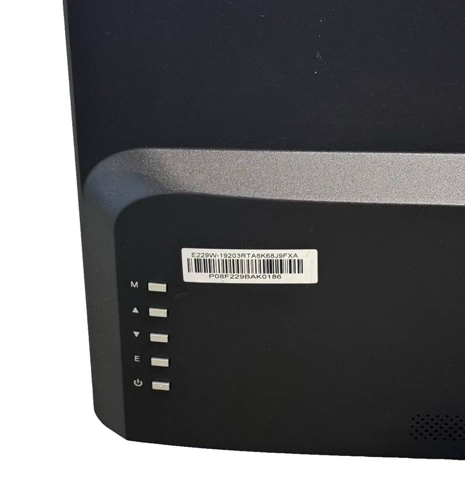 Sceptre E229W Monitors New Black