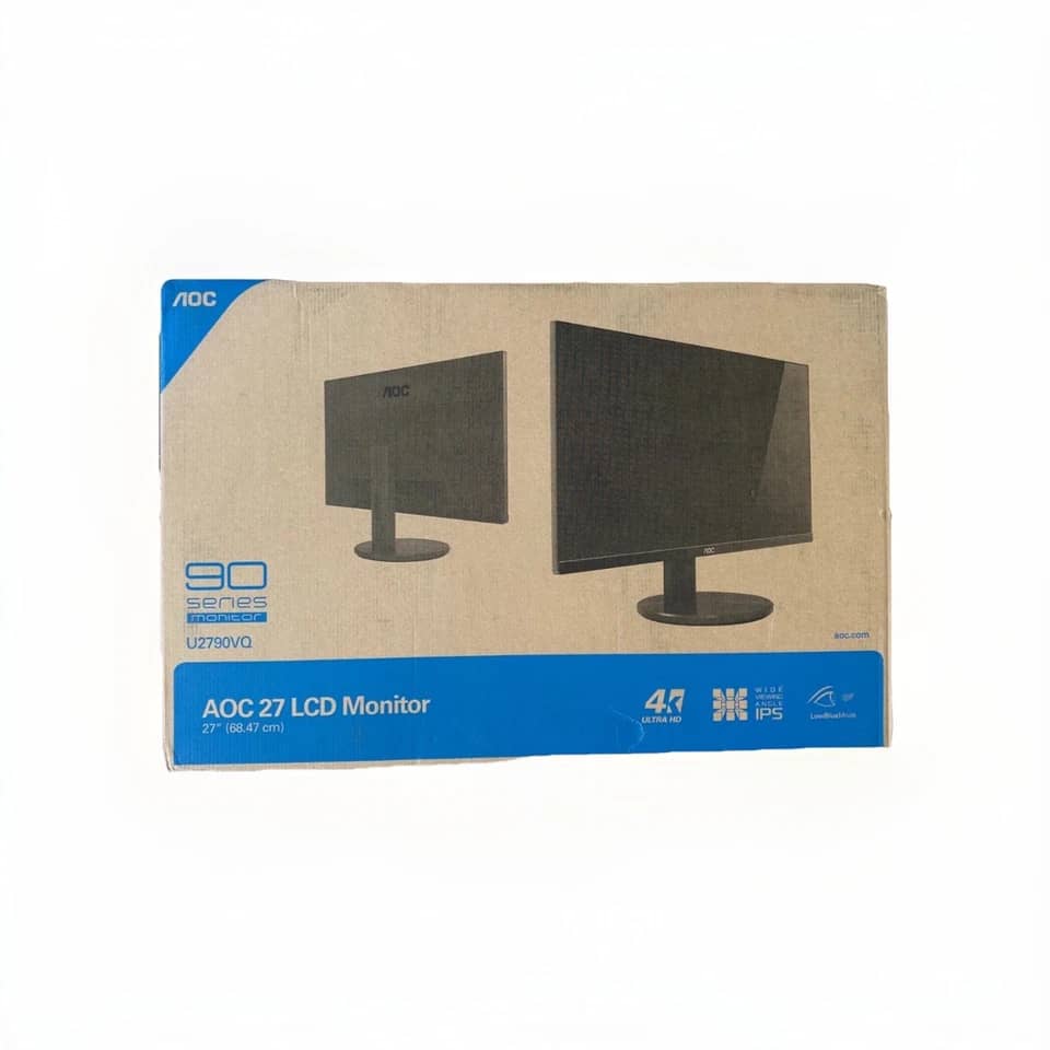 AOC U2790VQ Monitors Open-Box Excellent Black