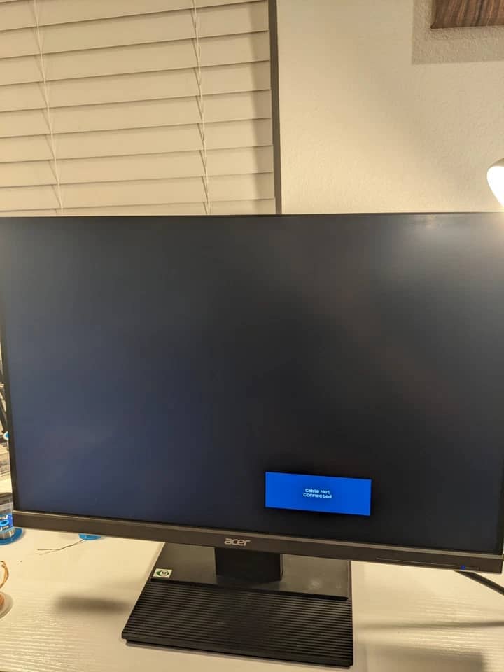 Acer V247W Monitors New Black