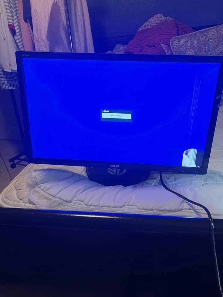 ASUS VG248QE Monitors For parts or not working Black