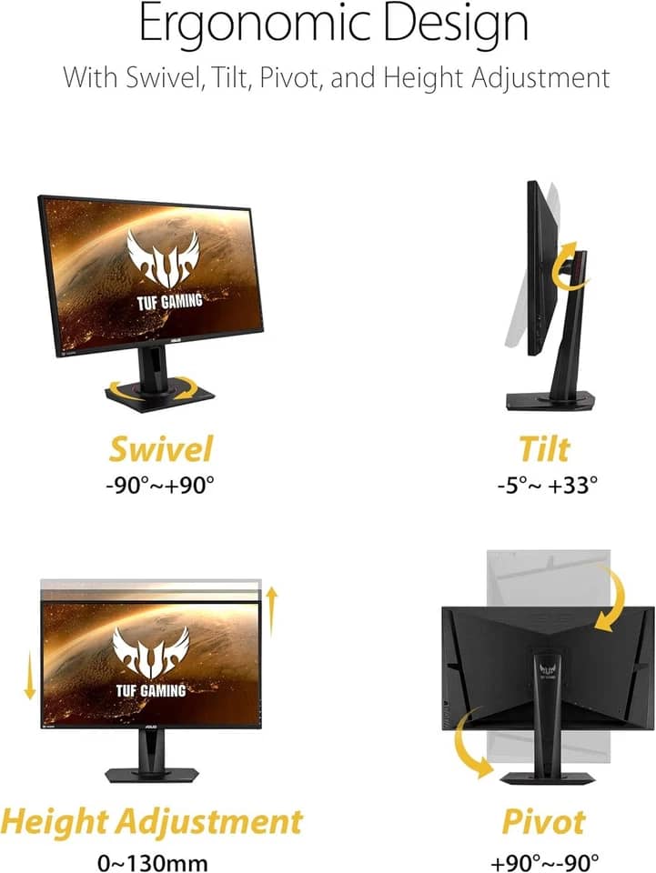 ASUS VG27AQ Monitors New Black