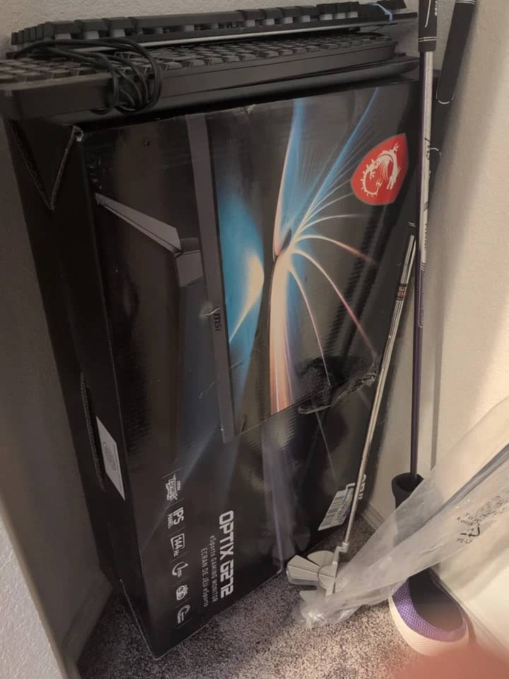 MSI Optix G272 Monitors New Black
