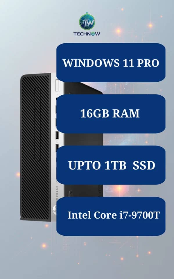HP ProDesk 600 G3 Computers Refurbished - Excellent 32GB 8GB