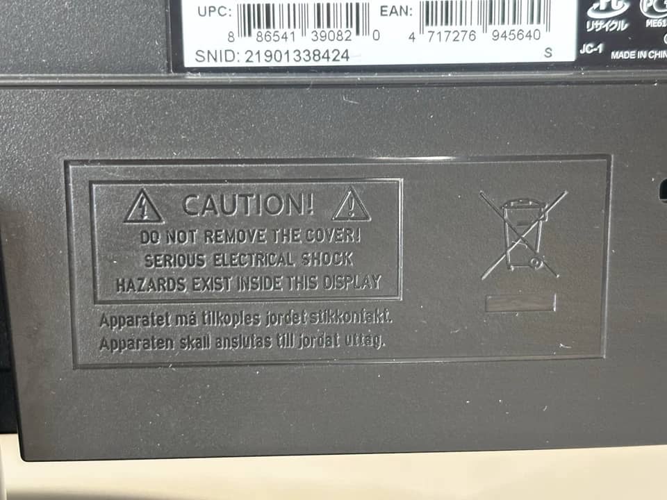 Acer S230HL Monitors Used - Good Black