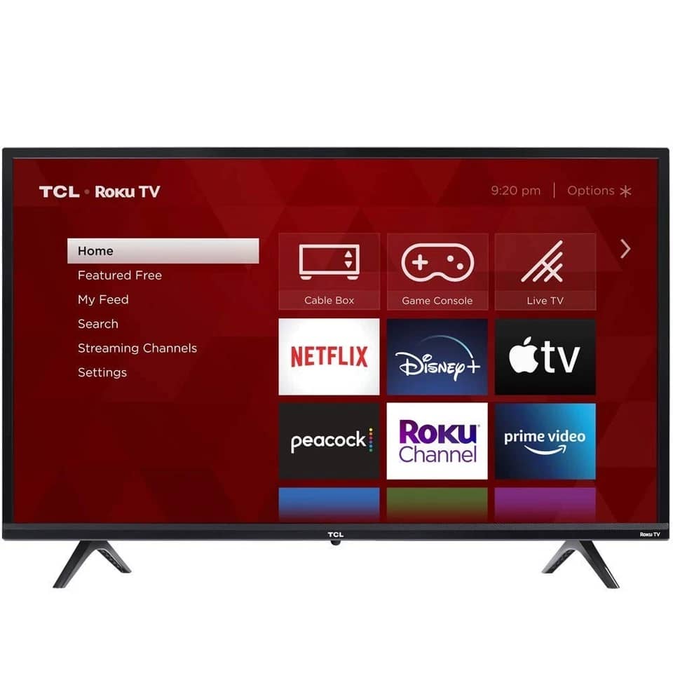 TCL 32s335 TVs New Black