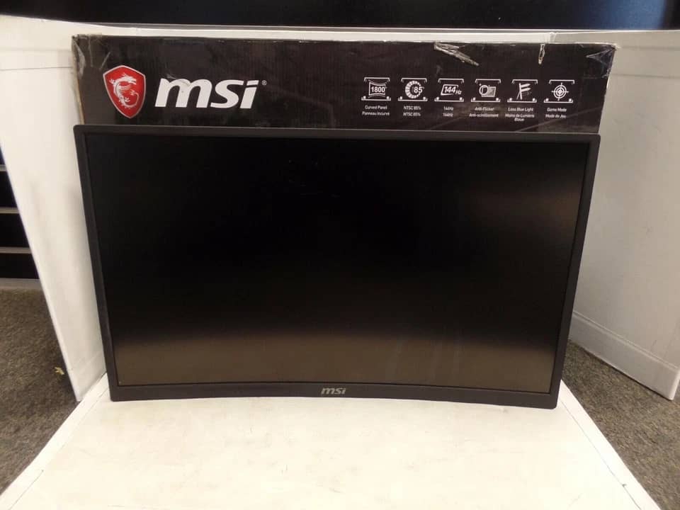 MSI Optix G24C Monitors Used - Good Black