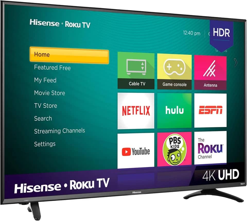 Hisense 50R7E TVs New Black