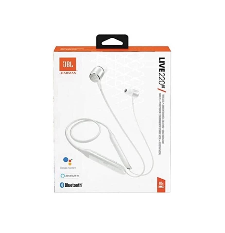 JBL Live 220TWS Headphones & Earbuds New Silver