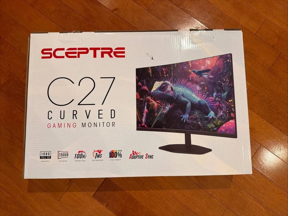 Sceptre C275W Monitors New Black