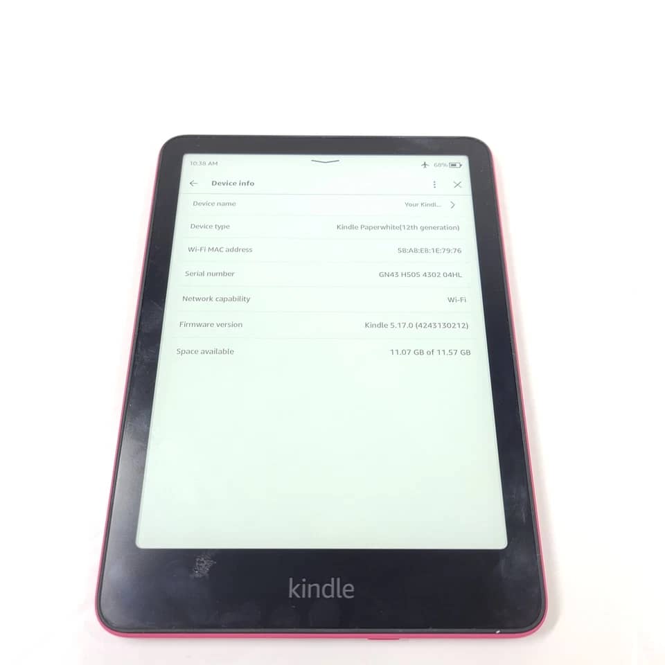 Amazon Kindle Paperwhite 6 12th Tablets Green 16GB New