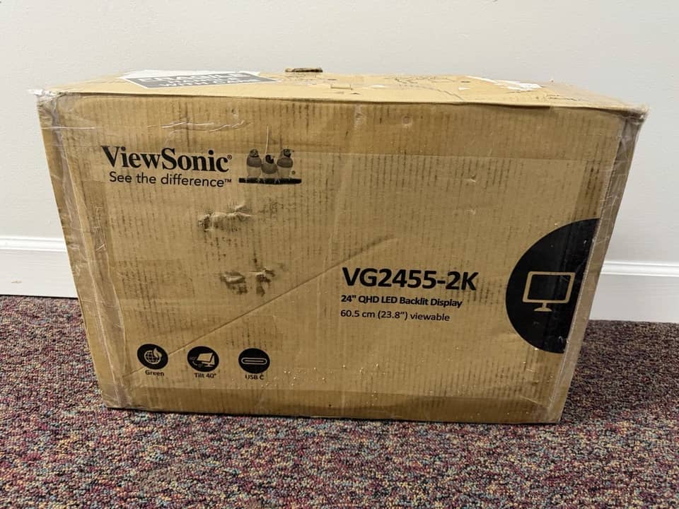 ViewSonic VG2455-2K Monitors New Black