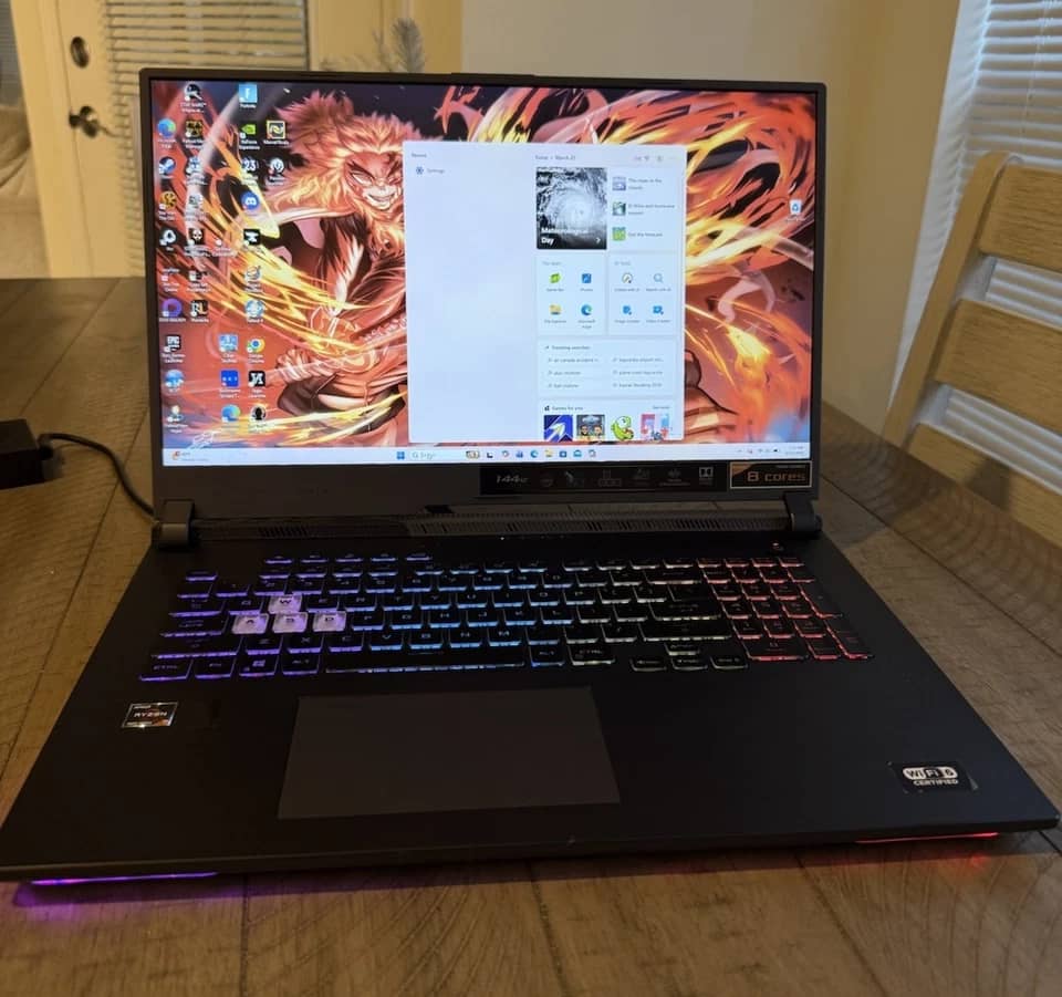 ASUS ROG Strix G17 Computers New 1TB 16GB