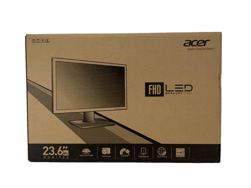 Acer V246HQL Monitors New Black