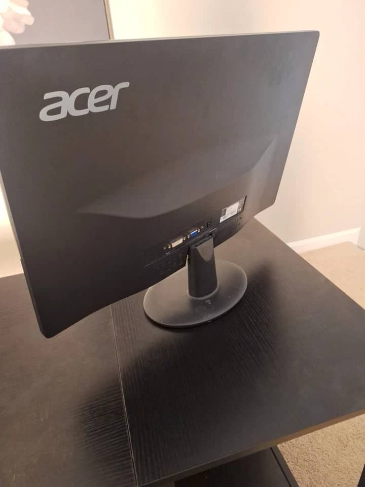 Acer S230HL Monitors Used - Good Black